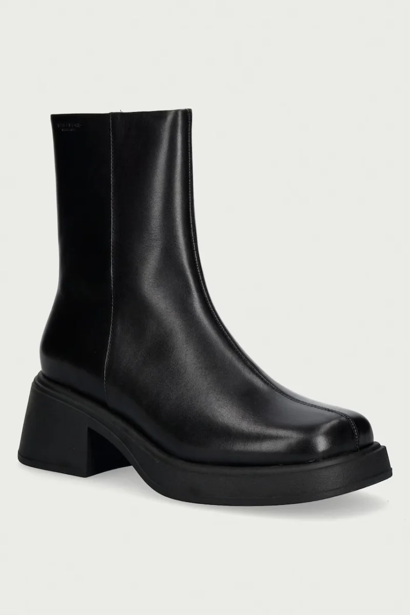 Vagabond Shoemakers  botine cu toc pentru femei din piele DORAH