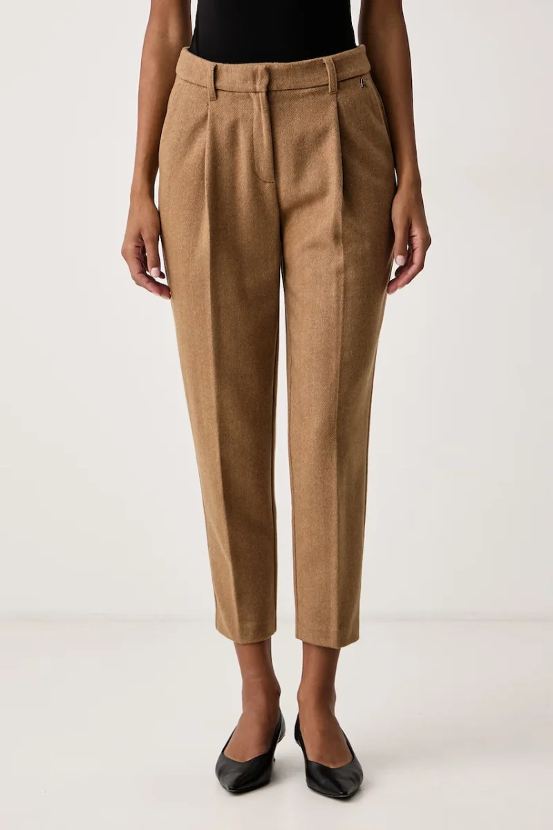 Twinset  pantaloni pentru femei cu lână