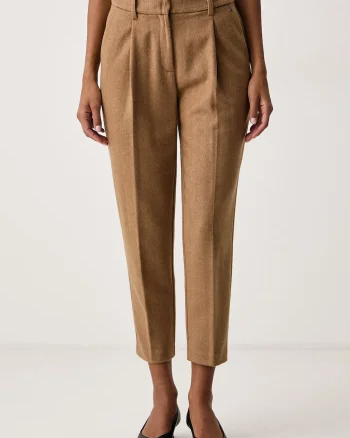 Twinset  pantaloni pentru femei cu lână