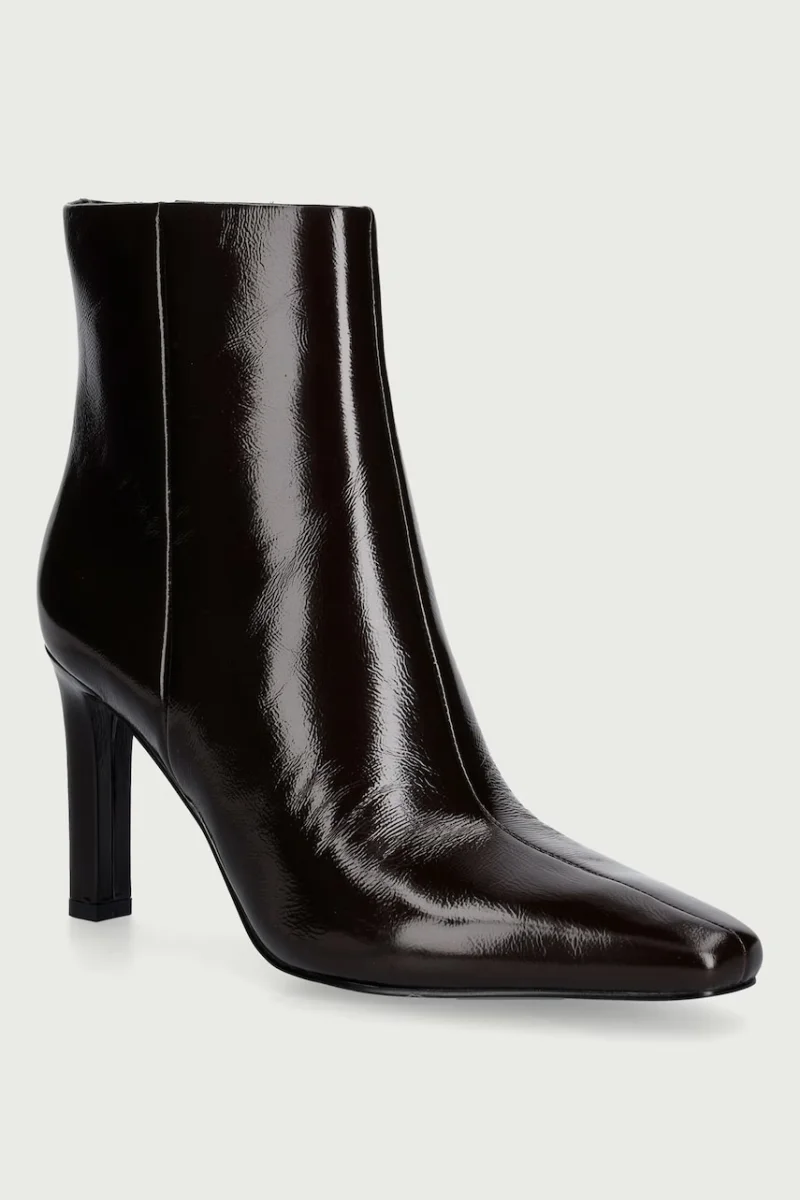 Guess  botine cu toc înalt pentru femei din piele HEBELLA