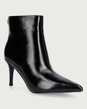 Guess  botine cu toc înalt pentru femei din piele CALEZA