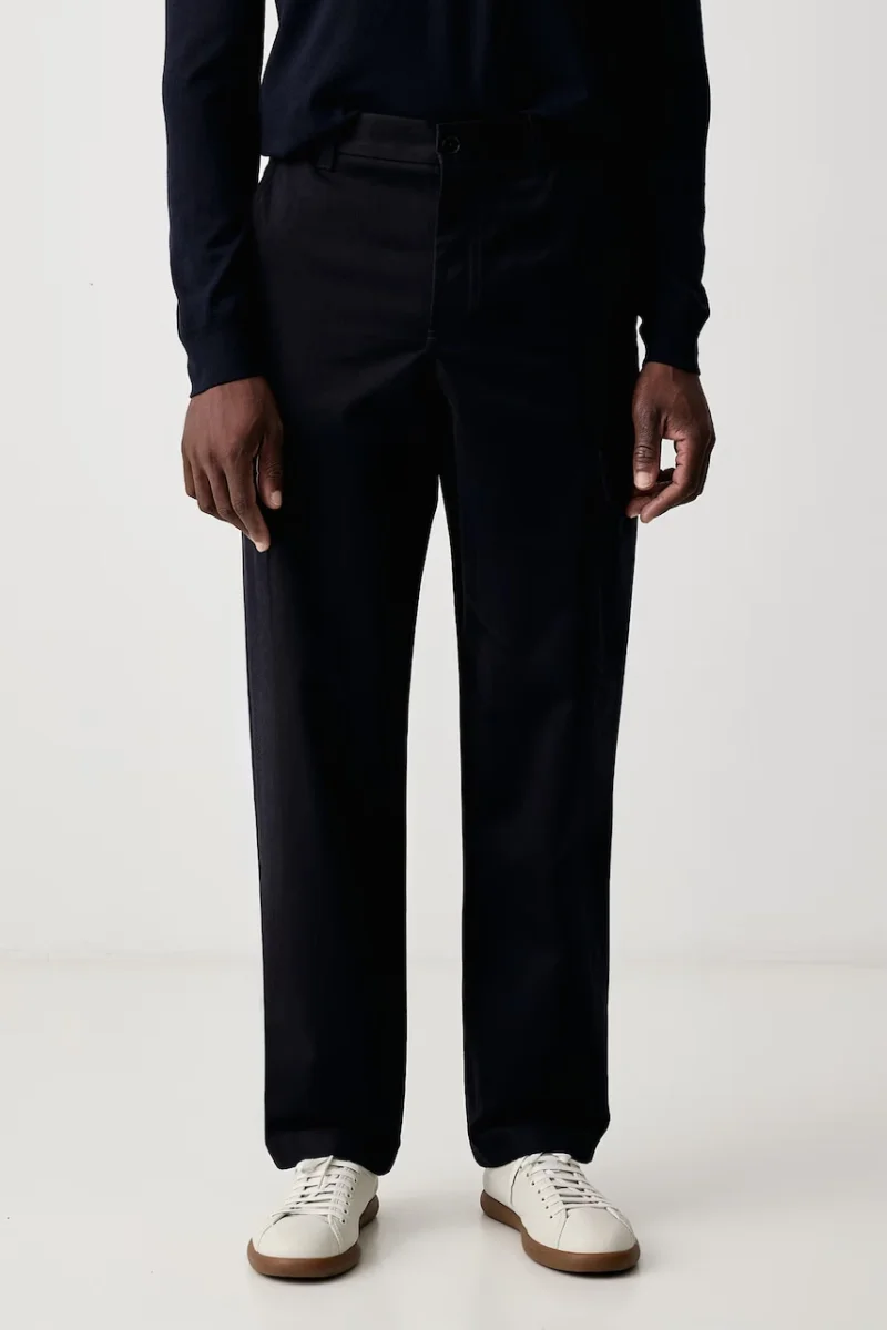 Lacoste  pantaloni straight pentru bărbați din bumbac
