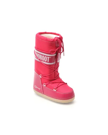 Cizme GRANDBOOT fucsia, 07, din material textil