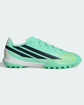 Ghete fotbal copii Adidas F50 Hyperfast Club TF verde