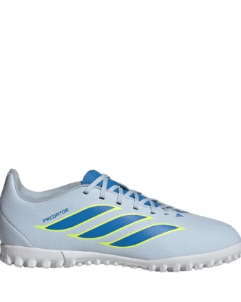 Ghete fotbal copii Adidas Predator Club TF albastru
