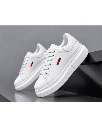 Adidasi barbati casual albi 6623
