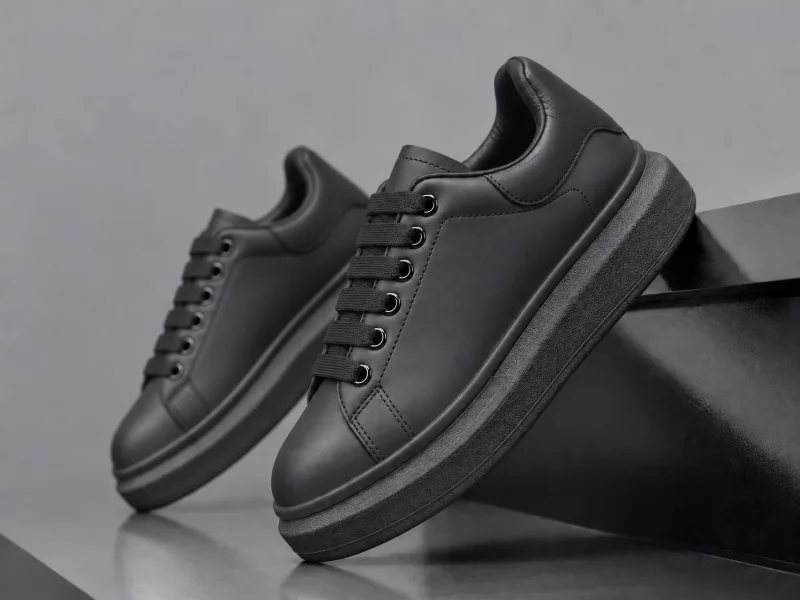 Adidasi barbati casual negri 6607