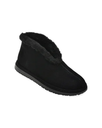 Ghete GRYXX negre, 10089K, din piele intoarsa