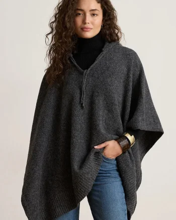 Lauren Ralph Lauren  poncho pentru femei cu amestec de lână