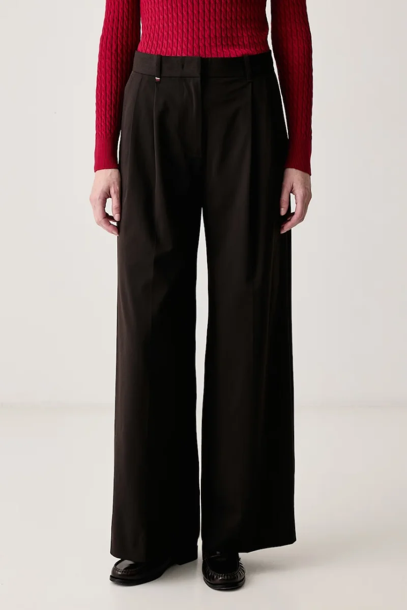 Tommy Hilfiger  pantaloni de costum pentru femei cu vâscoză