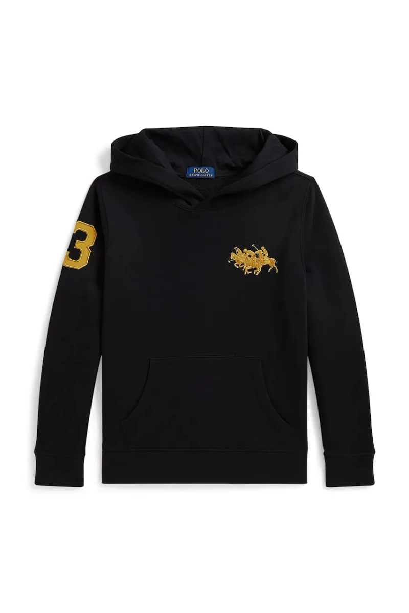 Polo Ralph Lauren  hanorac cu glugă pentru copii cu bumbac