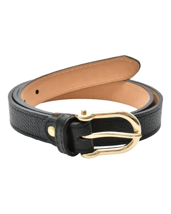 Curea EPICA neagra, F31, din piele naturala