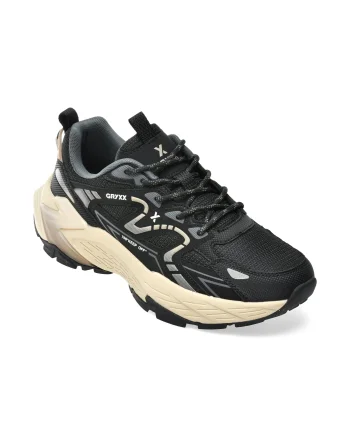 Pantofi sport GRYXX negri, 153176, din material textil