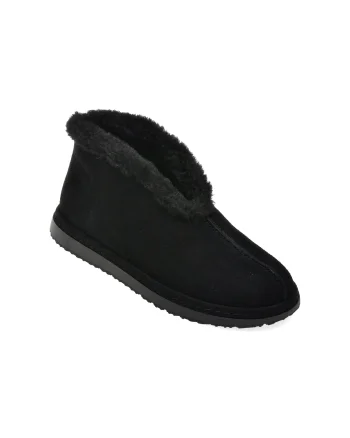 Ghete GRYXX negre, 10089K, din piele intoarsa