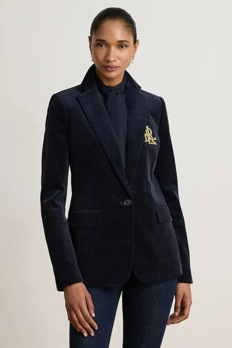Lauren Ralph Lauren  sacou pentru femei din bumbac cu elastan
