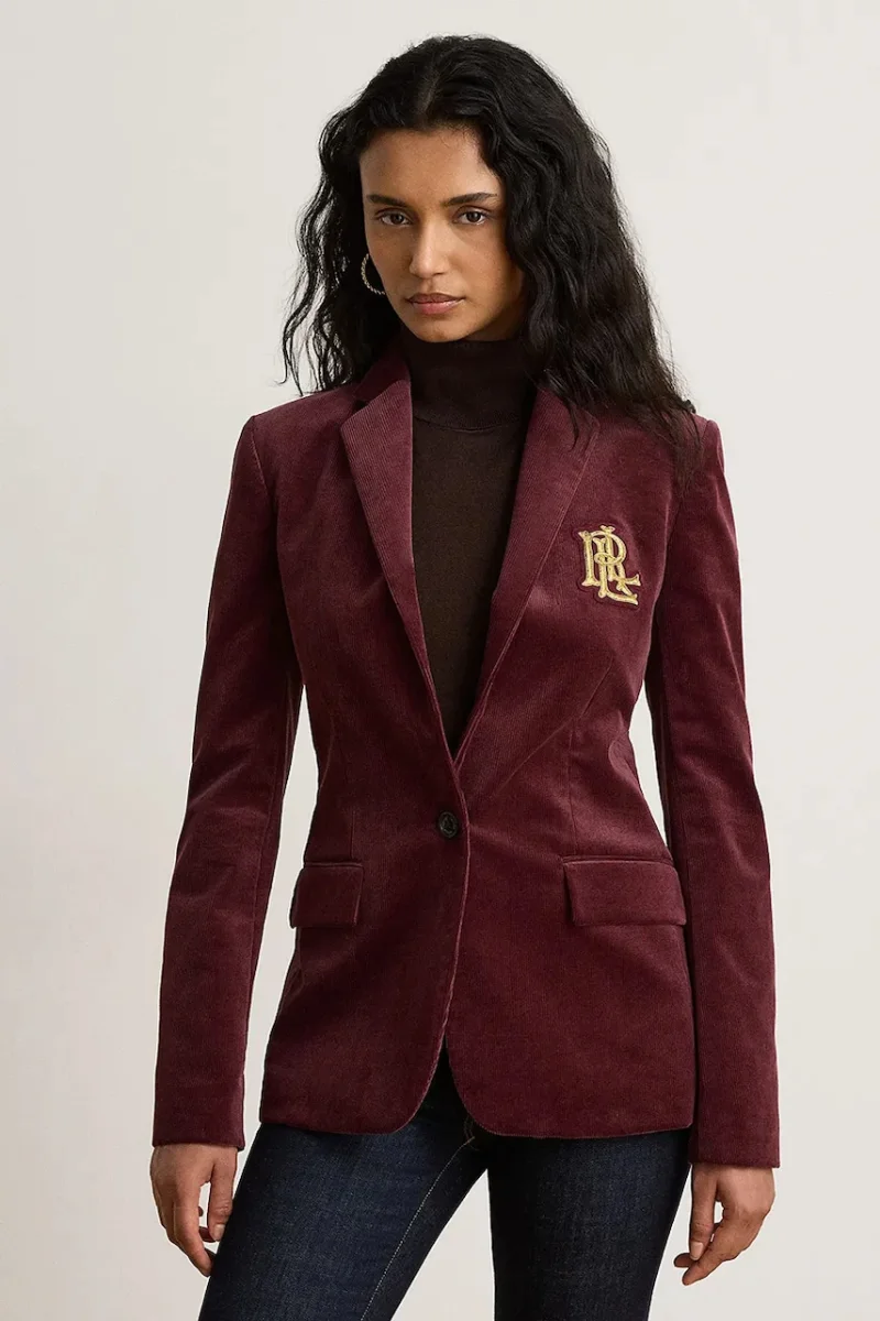 Lauren Ralph Lauren  sacou pentru femei din bumbac cu elastan