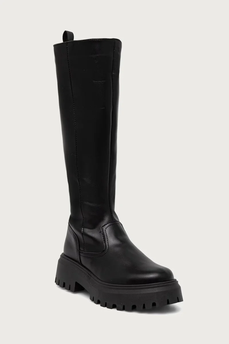 Tommy Hilfiger  cizme pentru femei TH STAMP WARM KNEE RAIN BOOT
