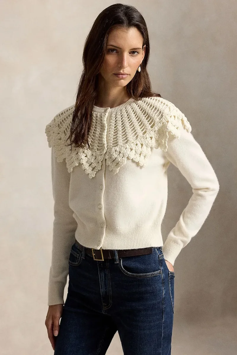 Polo Ralph Lauren  cardigan pentru femei cu lână