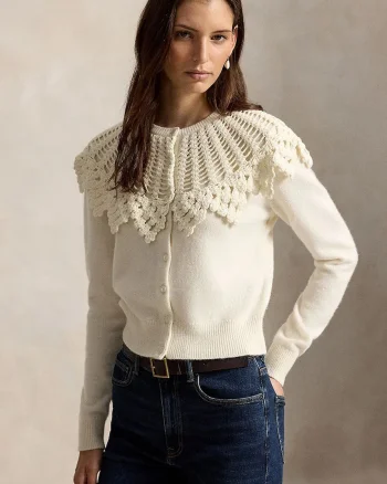 Polo Ralph Lauren  cardigan pentru femei cu lână