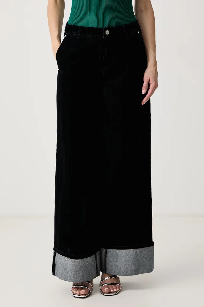 Karl Lagerfeld  blugi wide leg pentru femei