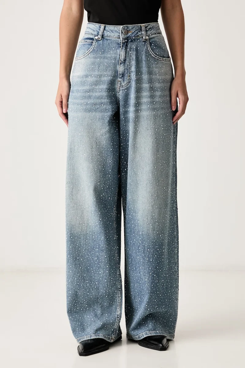 Essentiel Antwerp  blugi straight pentru femei Kactus