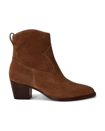 Lauren Ralph Lauren  botine pentru femei din piele întoarsă Harpher