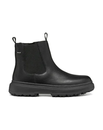 Geox  ghete scurte pentru femei din piele D LAMIDIE + GRIP ABX