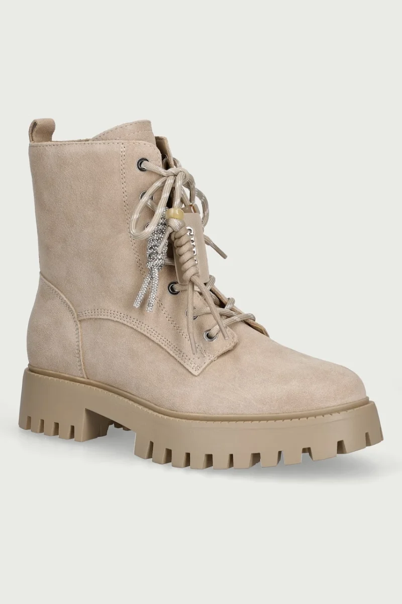 Guess  botine pentru femei din piele întoarsă FIZZLE