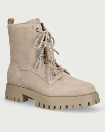 Guess  botine pentru femei din piele întoarsă FIZZLE