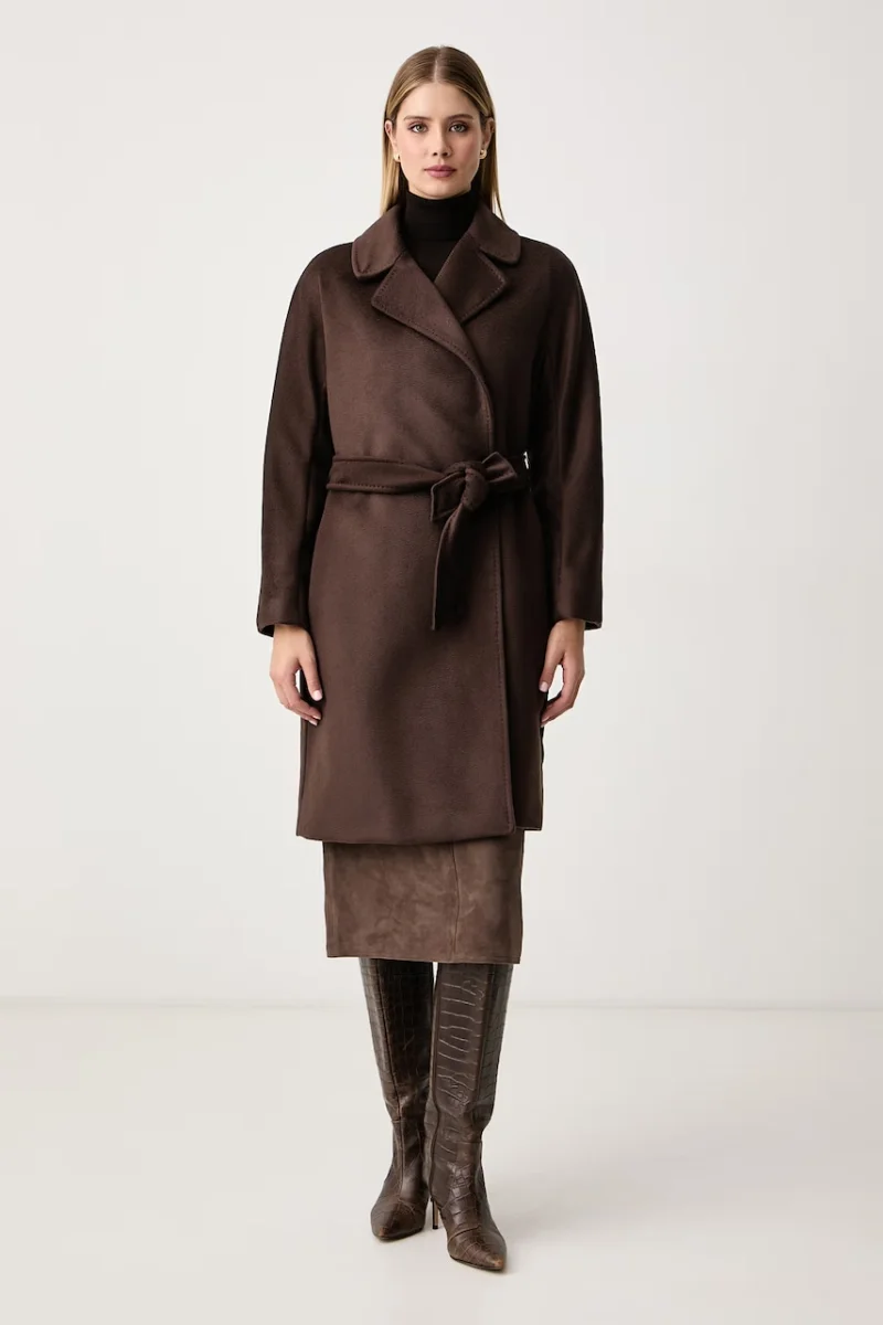 Weekend Max Mara  palton pentru femei din lână WKDPEDALE