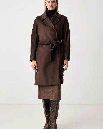 Weekend Max Mara  palton pentru femei din lână WKDPEDALE