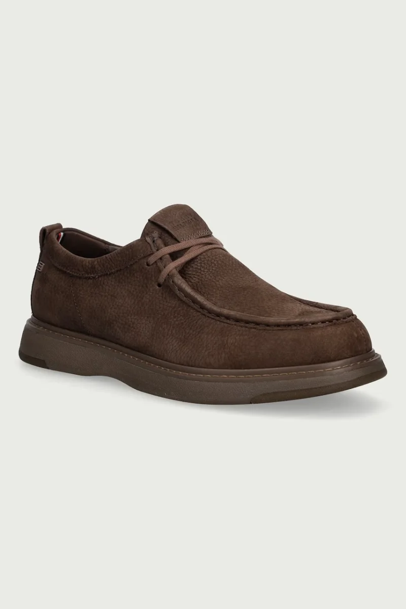 Tommy Hilfiger  pantofi pentru bărbați din nubuc COMFORT NUBUCK MOC TOE SHOE