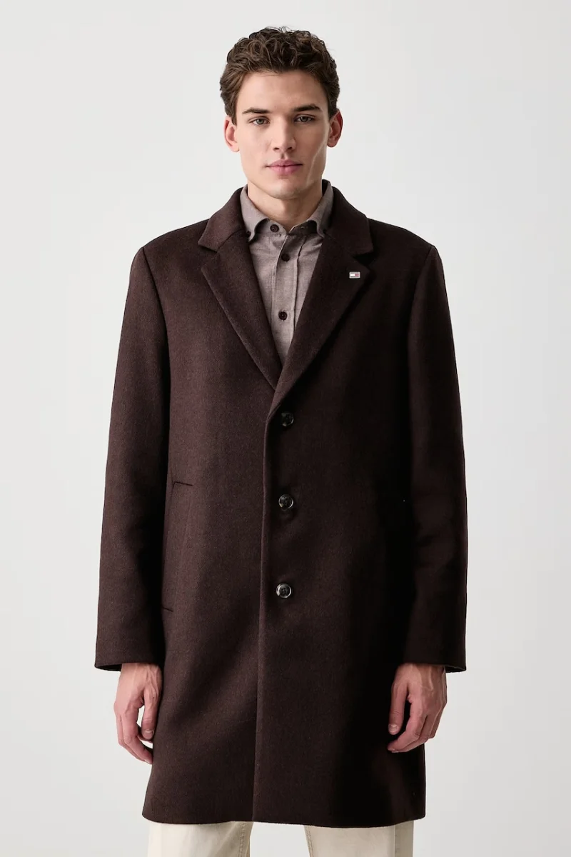 Tommy Hilfiger  palton pentru bărbați cu lână