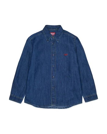 Diesel  cămașă pentru copii din bumbac CSIMPLY-OVER SHIRT