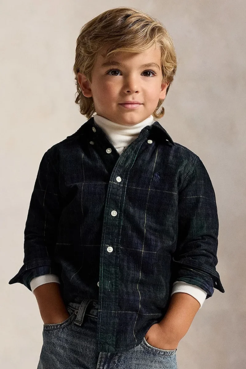 Polo Ralph Lauren  cămașă pentru copii din bumbac