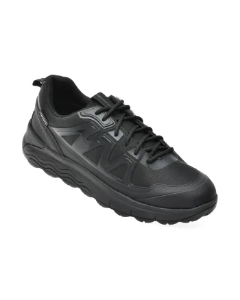 Pantofi sport GEOX negri, U66FDD, din material textil