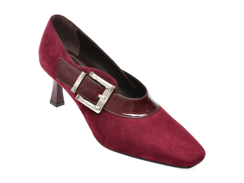 Pantofi eleganti EPICA visinii, 1024171, din piele intoarsa