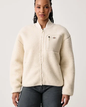 Dickies  hanorac cu fermoar pentru femei din polar
