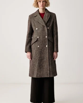 DKNY  palton pentru femei cu lână