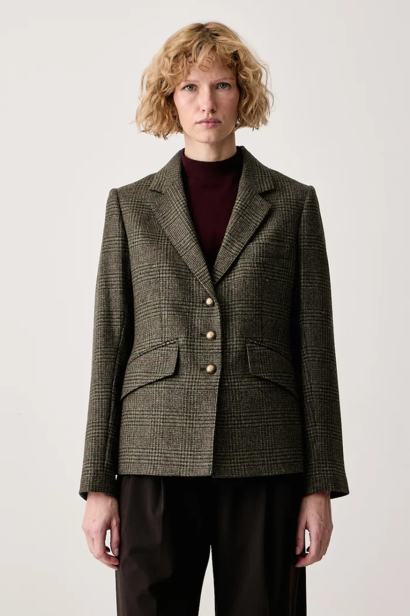 Barbour  sacou de damă din lână