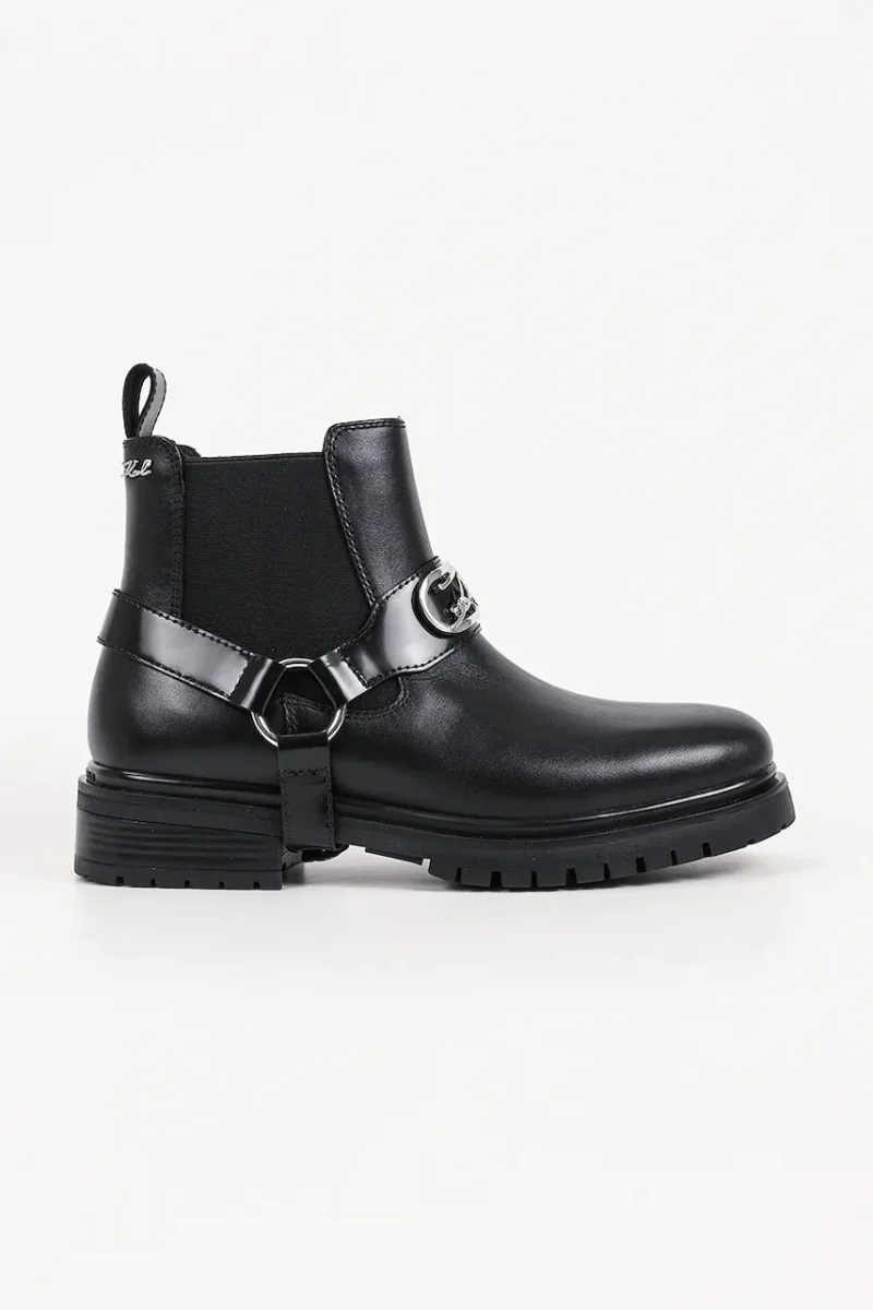 Karl Lagerfeld  ghete scurte pentru femei din piele Binky