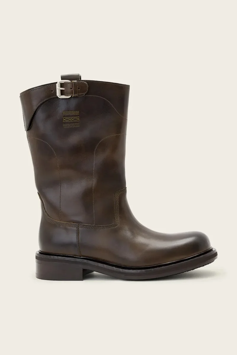 AllSaints  botine pentru femei din piele Morris Pull On Boot