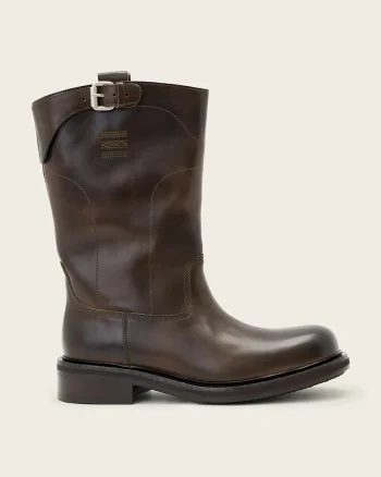 AllSaints  botine pentru femei din piele Morris Pull On Boot