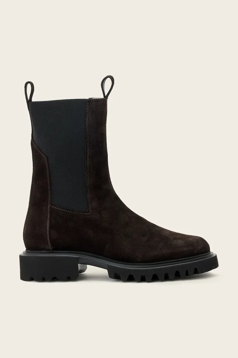 AllSaints  botine pentru femei din piele întoarsă Hallie Suede Boot