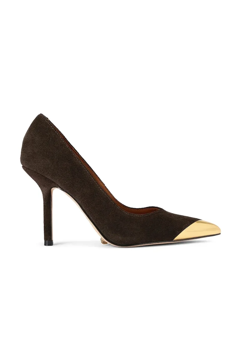 Kurt Geiger London  pantofi cu toc stiletto din piele întoarsă Regent Point Court