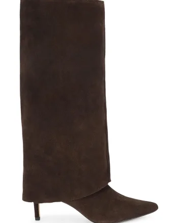 Kurt Geiger London  cizme pentru femei din piele întoarsă Mansion Fold Boot