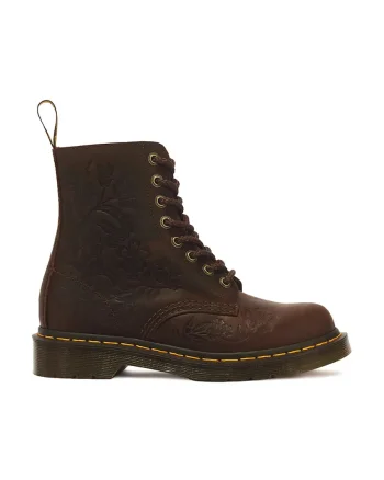 Dr. Martens  ghete pentru femei din piele 1460 Pascal Emboss Floral