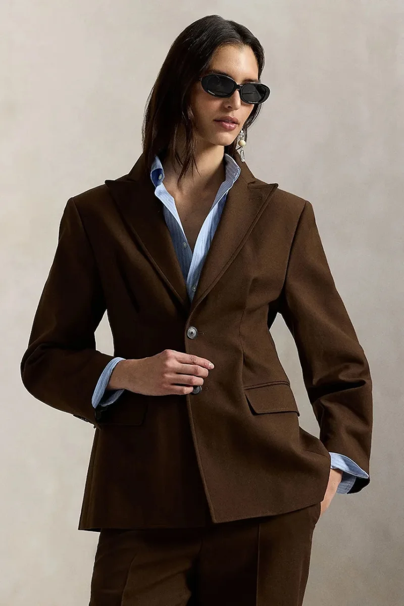 Polo Ralph Lauren  sacou pentru femei cu amestec de lână
