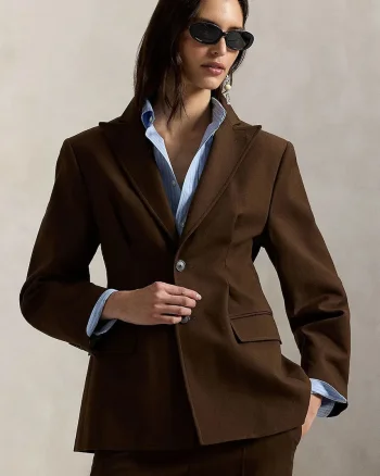 Polo Ralph Lauren  sacou pentru femei cu amestec de lână
