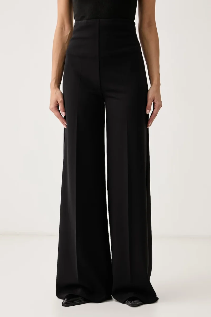 Aniye By  pantaloni wide leg pentru femei Dina
